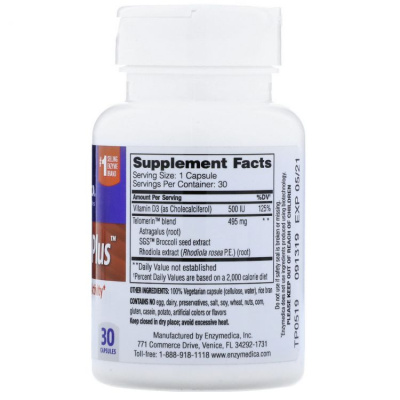 Enzymedica Telomere Plus 30 капсул