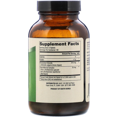 Dr. Mercola Fermented Chlorella (Ферментированная хлорелла) 450 таблеток