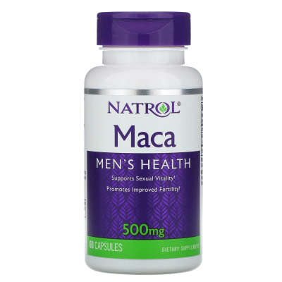 Natrol Maca Extract (Maкa) 500 мг 60 капсул