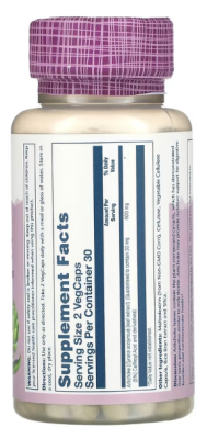 Solaray Artichoke Leaf Extract (Экстракт из листьев артишока) 300 мг 60 капсул