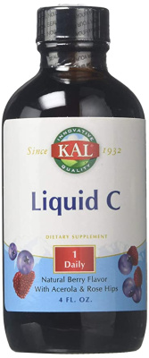 KAL Liquid C (Жидкий Витамин С) ягодный вкус 118 мл