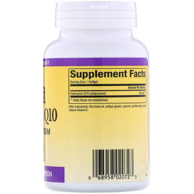 Natural Factors Coenzyme Q10 (Кофермент Q10) 100 мг 120 капсул
