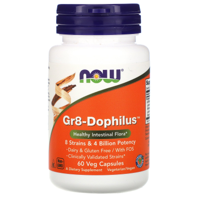 Now Foods Gr8-Dophilus 60 капсул
