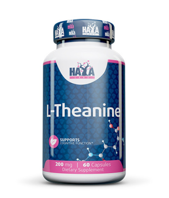 Haya Labs L-Theanine (L-теанин) 200 мг 60 капсул