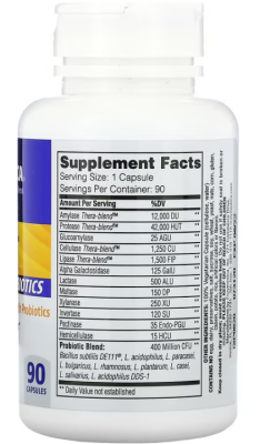 Enzymedica Digest + Probiotics (ферменты с пробиотиками) 90 капсул