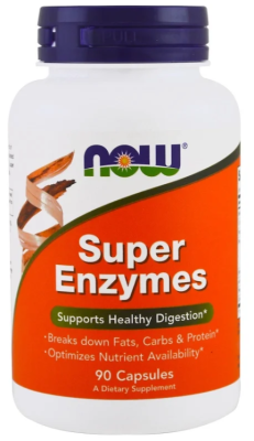 Now Foods Super Enzymes 90 капсул