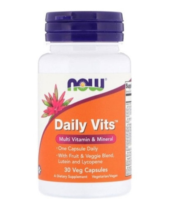 NOW Daily Vits Multi 30 вег. капсул