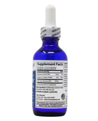 Trace Minerals Liquid Ionic Copper (Жидкая Ионная Медь) 3 мг 59 мл