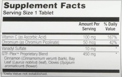 KAL Vanadyl Complex (Ванадил комплекс) 10 мг 90 таблеток