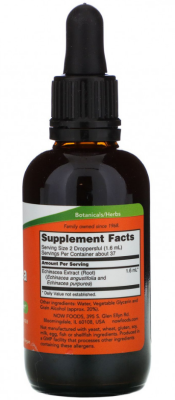Now Foods Echinacea Extract (Экстракт эхинацеи) 59 мл