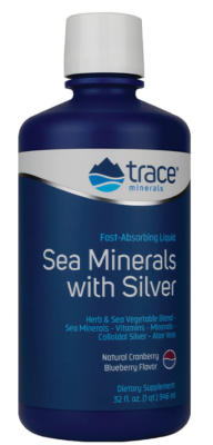 Trace Minerals Sea Minerals (смесь морских овощей с серебряной клюквой и черникой) 946 мл