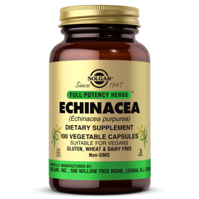 Solgar Echinacea (Экстракт Эхинацеи Пурпурной) 100 вег. капсул