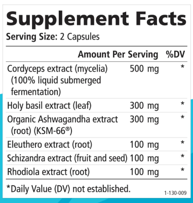 Pure Adrenal Stability (Поддержка надпочечники) 30 капсул