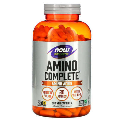 Now Sports Amino Complete (Аминокислотный комплекс) 360 капсул
