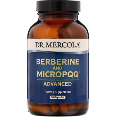 Dr. Mercola Berberine and MicroPPQ ( Берберин и пирролохинолинхинон улучшенная формула 90 капсул