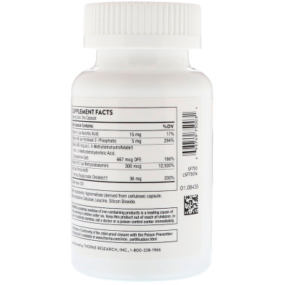 Thorne Research Ferrasorb железо с кофакторами 60 капсул