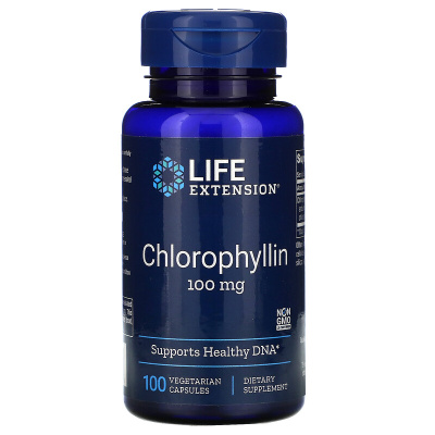 Life Extension Chlorophyllin (Хлорофиллин) 100 мг 100 капсул