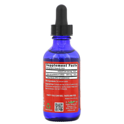 Eidon Mineral Supplements Ionic Minerals Iodine йод жидкий концентрат 60 мл