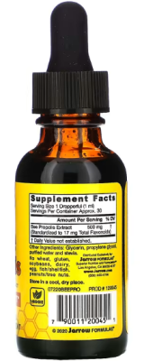 Jarrow Formulas Bee Propolis (Пчелиный прополис) 29,6 мл