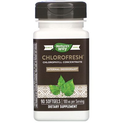 Nature's Way Chlorofresh (концентрированный хлорофилл) 90 капсул