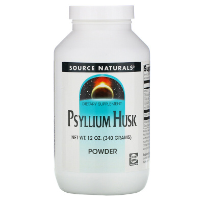 Source Naturals Psyllium Husk (Порошок из шелухи семян подорожника) 340 г