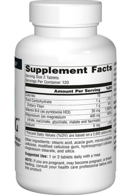 Source Naturals Ultra-Mag (Магниевый комплекс с витамином B6) 240 таблеток