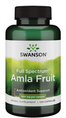 Swanson Full Spectrum Amla Fruit (Фрукты амлы полного спектра) 500 мг 120 капсул