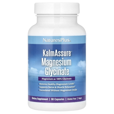 NaturesPlus KalmAssure Magnesium Glycinate (глицинат магния) 90 капсул