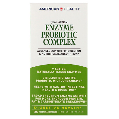 American Health Enzyme Probiotic Complex (Ферментный пробиотический комплекс) 90 капсул