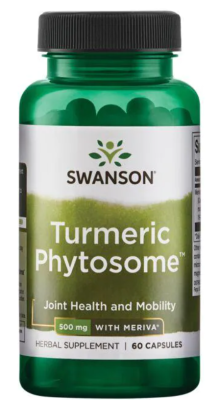 Swanson Turmeric Phytosome with Meriva (Фитосома куркумы с Меривой) 500 мг 60 капсул