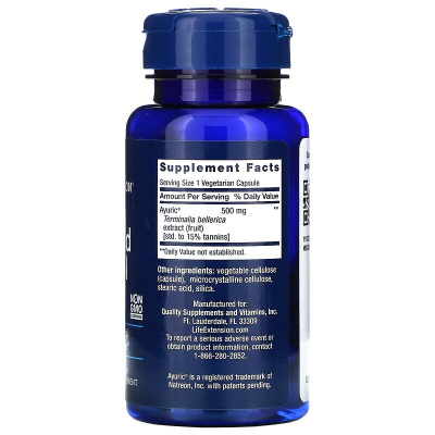 Life Extension Uric Acid Control (добавка для контроля уровня мочевой кислоты) 60 капсул
