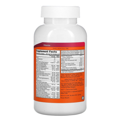 NOW Liquid Multi Gels (жидкие мультивитамины) 180 капсул