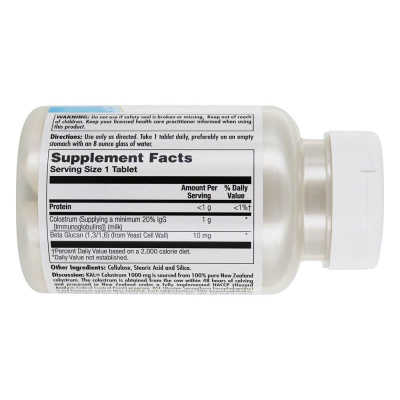 KAL Colostrum 1000 мг (Молозиво) 60 таблеток