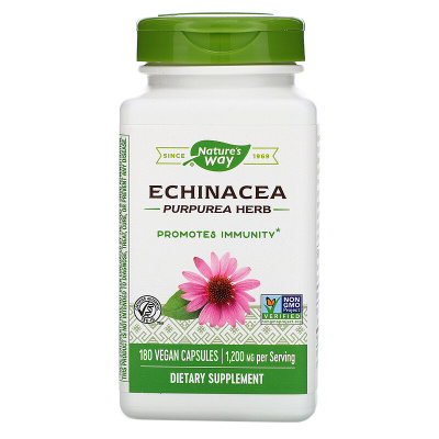 Nature's Way Echinacea Purpurea Herb (Эхинацея пурпурная) 400 мг 180 капсул