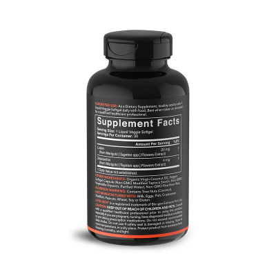 Sports Research Lutein + Zeaxanthin with Coconut Oil (лютеин и зеаксантин с кокосовым маслом) 30 капсул
