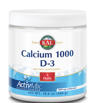 KAL Calcium 1000 D-3 ActivMix (Кальций 1000 D3) 300 гр