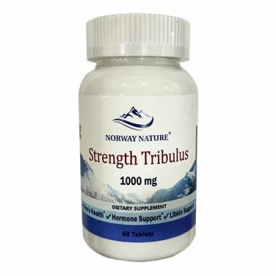 Norway Nature Strength Tribulus 90% saponins (трибулус 90% сапонинов) 1000 мг  60 таблеток