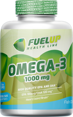 FuelUp Omega 3 (Омега 3) 1000 мг 180 капсул