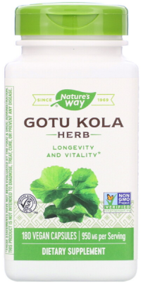 Nature's Way Gotu Kola (Готу кола) 950 мг 180 капсул