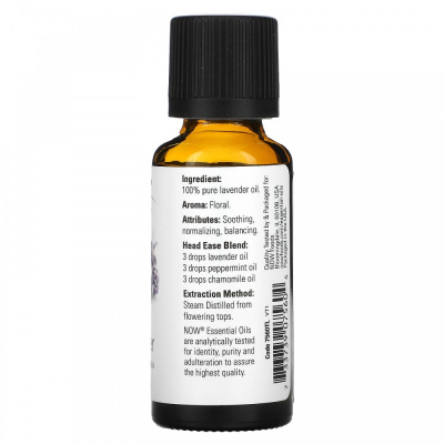NOW Essential Oils Spike Lavender (Эфирные масла лаванда) 30 мл