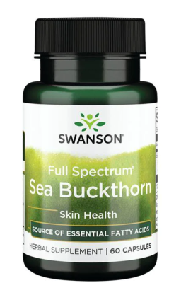 Swanson Full Spectrum Sea Buckthorn (Полный спектр облепихи) 400 мг 60 капсул