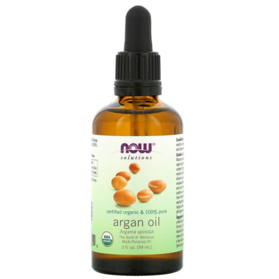 NOW Argan Oil (натуральное аргановое масло) 59 мл