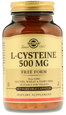 Solgar L-Cysteine (L-цистеин) 500 мг 90 капсул
