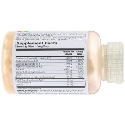 Solaray B-Complex 50 (комплекс с витаминами группы B) 250 капсул
