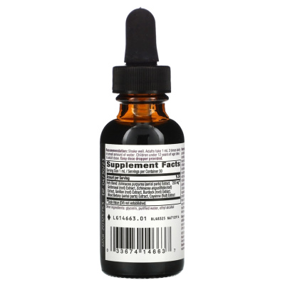 Nature's Way Echinacea Goldenseal (Эхинацея и желтокорень) на 99,9% без спирта 30 мл (1,01 жидк. унции)