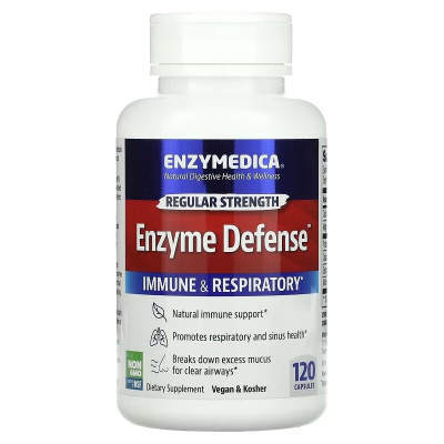 Enzymedica Enzyme Defense (ферментная защита) 120 капсул
