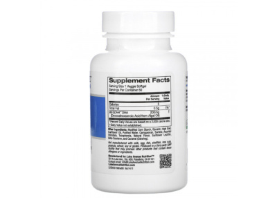 Lake Avenue Nutrition DHA from Marine Algae (ДГК из морских водорослей) 200 мг 60 капсул