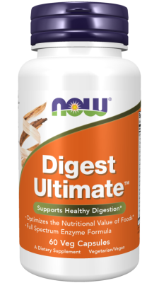 Now Foods Digest Ultimate (Комплекс пищеварительных энзимов) 60 капсул