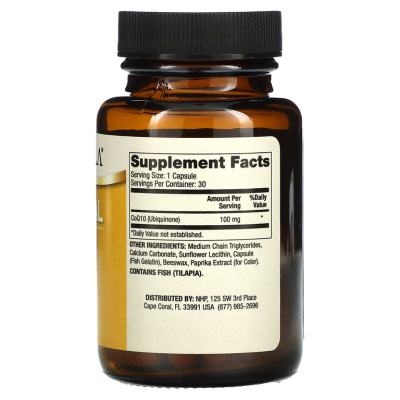 Dr. Mercola Liposomal CoQ10 (Липосомальный CoQ10) 100 мг 30 капсул