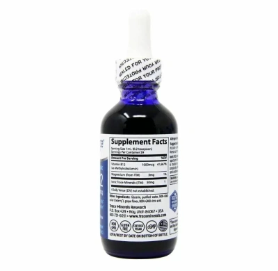 Trace Minerals Liquid Ionic B12 (Ионный витамин B12) 1000 мкг 59 мл